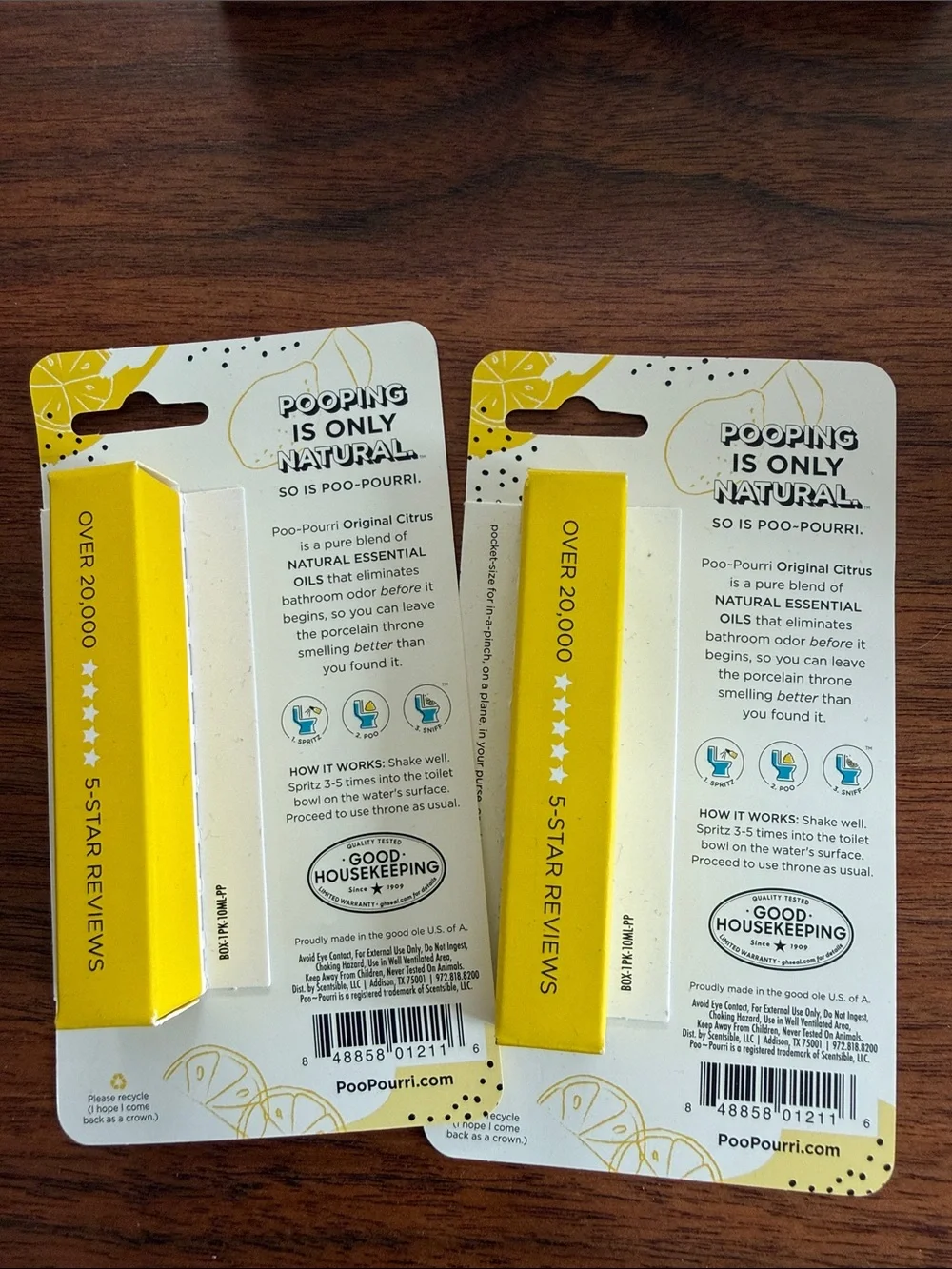 Citrus Toilet Spray – Yellow